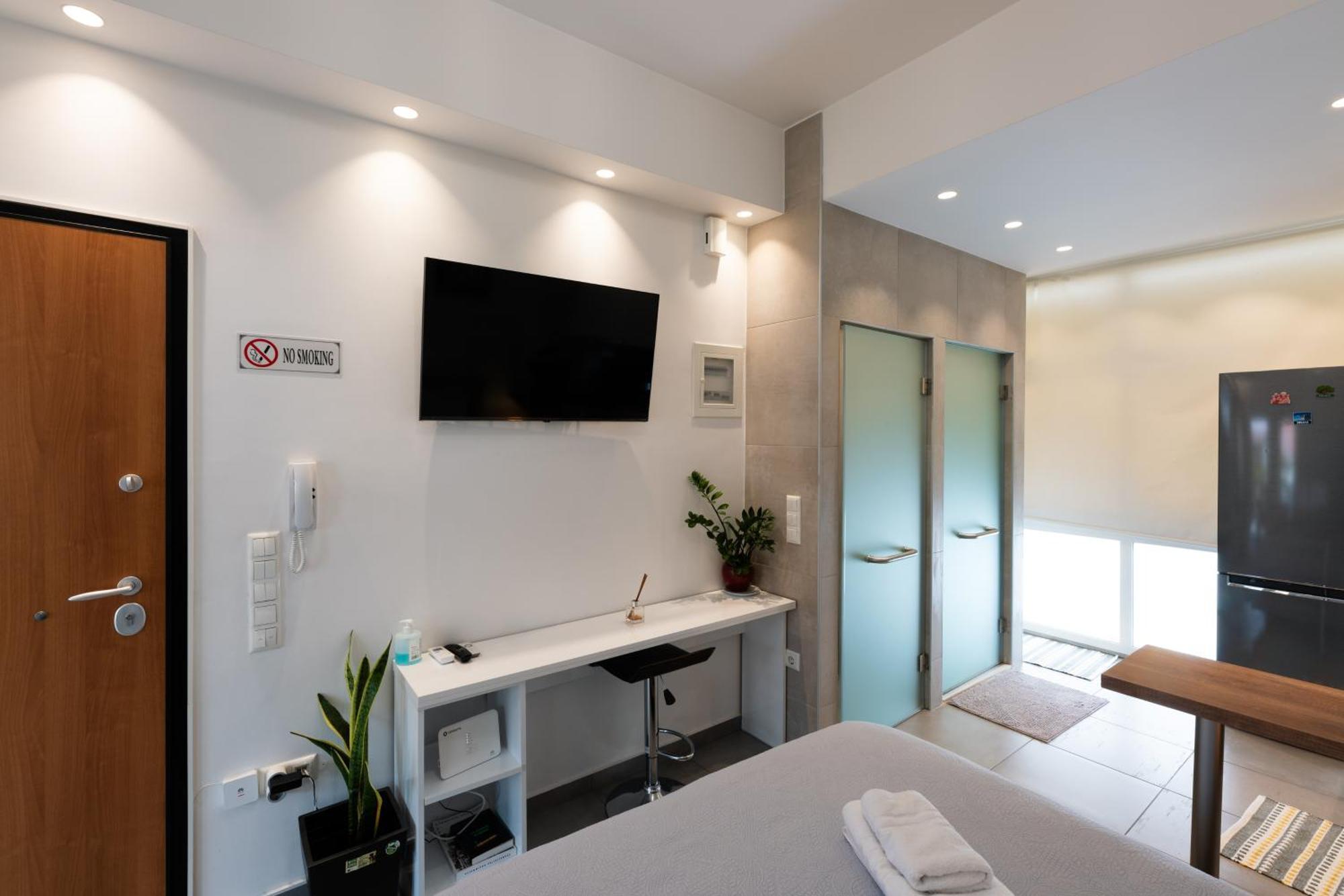 Modern Studio Apartment A アテネ エクステリア 写真